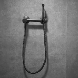 Гигиенический душ со смесителем Shevanik S107H чёрный